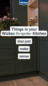Wickes on Instagram: "A few of our favourite things in a Wickes Bespoke kitchen that just…make sense ☺️ Have we missed anything? Let us know! #HomeImprovement #Renovation #KitchenInspo #Interior #Wickes"
