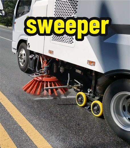 Road Sweeper Garbage Truck on TikTok