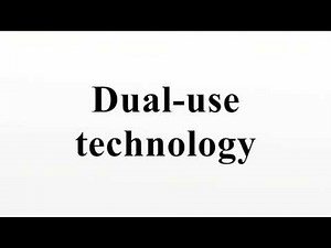 Dual-use technology