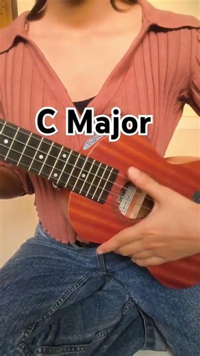 How to play C Major chord on the ukulele #chord #ukulele