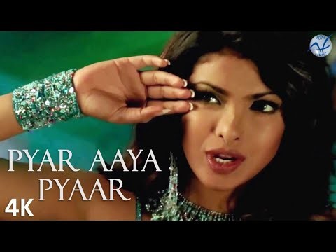 Pyar Aaya Pyar Aaya | 4K Video | Sanjay Dutt | Priyanka Chopra | 🎧 HD Audio | Alisha C | Anand R A