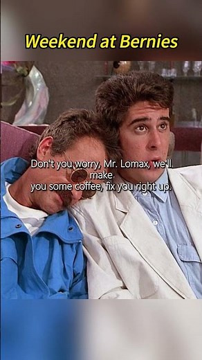 Rich and Bernie find massive drugs inside dead boss Lomax’s pockets ☕💊