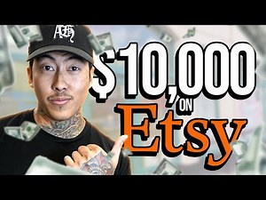 How I Made My First $10,000 Selling On Etsy (Simple Strategy)