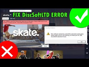 Fix skate Error Software Cannot Be Used At Same Time As Game DiscSoftLTD (Daemon Tools)