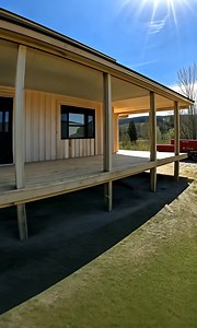 3.7M views · 46K reactions | Amish Cabin with Double Porch  | Mountain Cabins | Facebook