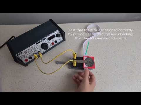 Using a ticker recording timer to create motion diagrams