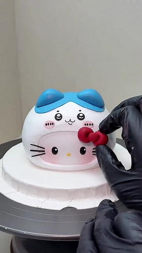 Creating a Hello Kitty Cake for Kids
