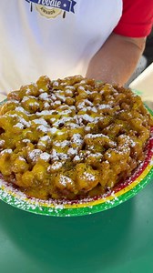 Lemon Poppy Seed Funnel Cake 🤩 #funnelcake #funnelcakes #poppyseed | Foody Fetish