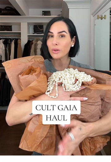 CULT GAIA HAUL. What is everyone’s favorite and least favorite?! 🖤 @Cult Gaia #momlife #family #momsoftiktok #fyp #fashion