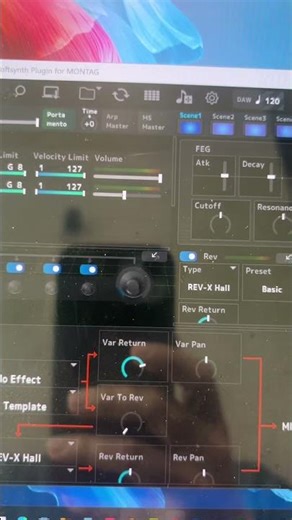 Test Roto Control with Yamaha MontageM ESP plugin