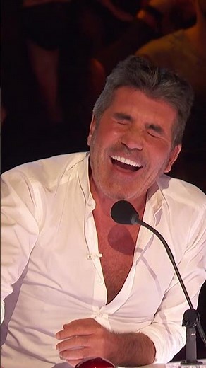 Simon Cowell CAN'T Stop Laughing 😂 | AGT 2021 | #Shorts