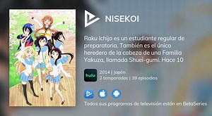 Ver Nisekoi en streaming