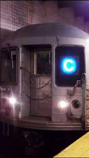 R42 Subway Cars on the C Train — A True NYC Transit Classic #railhistory