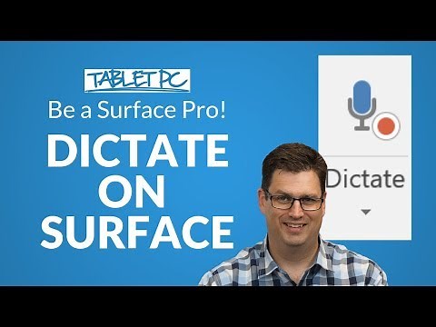 Type with your voice! How to dictate to your Surface