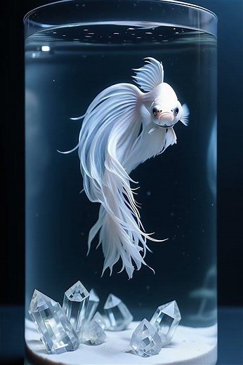 Beautiful Betta Fish Created By A.I. #ai #bettafish