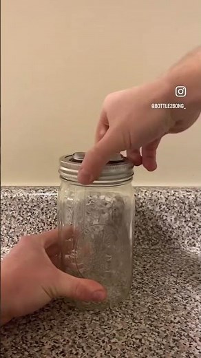 Mason jar bong kit. Only at easybottlebong.com