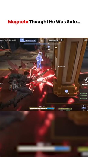 Bucky Turns Magneto Into Free Stagger #marvelrivals #marvelrivalsgameplay