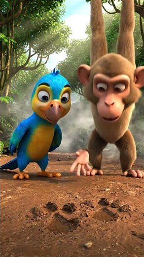 🦜 Piku Finds Mysterious Footprints! | Jungle Josh Series #animatedcartoon