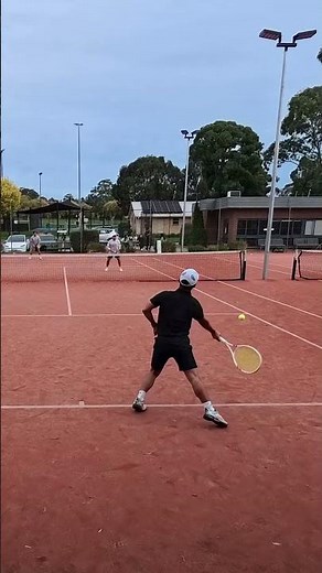 How we saved a brutal UTR match at the net!😱🎾 #tennis
