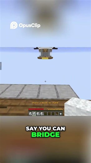 Minecraft vs Hytale Speed Bridging Comparison Challenge