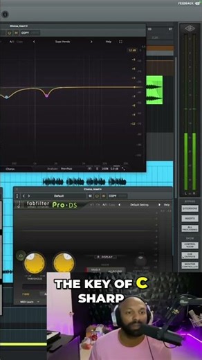 Auto-Tune Settings: Low Male Voice, C# Minor Scale #shorts
