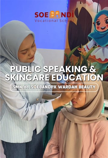 Soebandi Beauty Class with @Wardah Beauty Official “Skincare Education & Public Speaking” 🌷✨ #wardah #smkdrsoebandijember #beautyclass #skincareeducation #jember