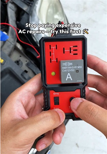 Do you need to test the relays in your car? Discover this automotive relay tester tool! Perfect for DIY repairs, mechanics, and anyone who enjoys working on their vehicle. Fast, reliable, and easy to use! 🔥💥 Don’t waste time—get yours now and save on expensive repair costs! 💸👨‍🔧 Tap to shop! 🔥 #CarRepair #DIYMechanic #TikTokShopBlackFriday #TikTokShopCyberMonday #spotlightfinds
