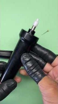 Accessing dial of front loaded case with non removable bezel using air pump.