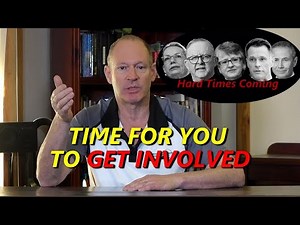 Time to get involved, while you still can!