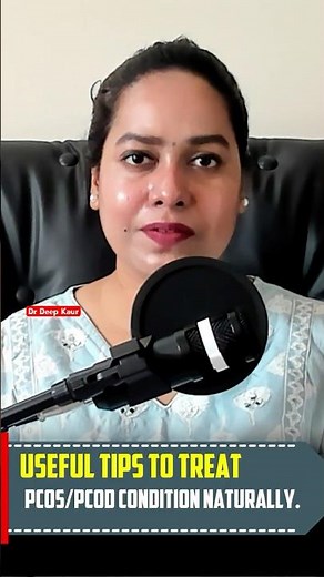 Useful tip to cure PCOS/PCOD naturally