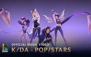 KDA POP STARS Official Music Video 英雄联盟S8总决赛KDA女团单曲POP STARS 星光跃动 心声为你 4K源