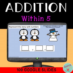 Kindergarten Addition with Pictures