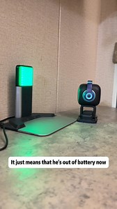When an emo runs out of energy, they will go home by themselves. #emopet #livingai | EMO AI Desktop Pet