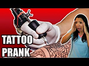 FAKE TATTOO PRANK ON MOM!