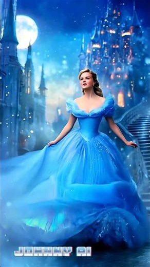 #DisneyPrincess #Cinderella X #Fortnite?! Cinderella’s Epic Glow-Up! #aiedits #aiediting