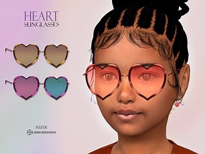 Suzue's Sims 4 Female Glasses