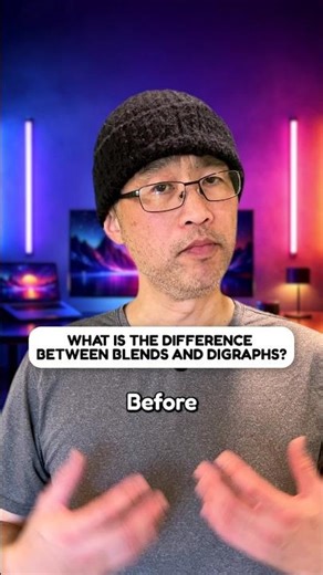 What is the difference between blends and digraph?
