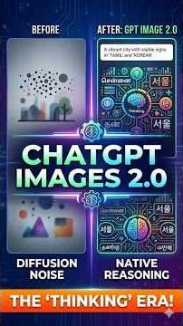 ChatGPT Image 2.0 is Here! Can Now "Think" Before It Draws! #ai #aimodel #imagemodel #tamiltech