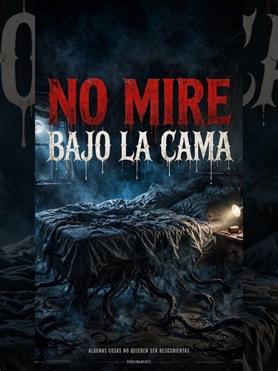 ¡Nunca mires debajo de la cama! 😱 #shorts #horror #horrorstories