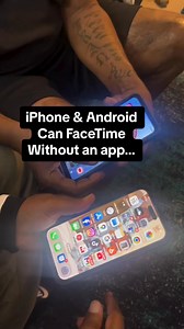 3M views · 26K reactions | Yes, Android and iPhone can FaceTime without downloading an app! #tipsandtricks #dushontjefferson #facetime #iphone #android | Dushont Jefferson | Facebook