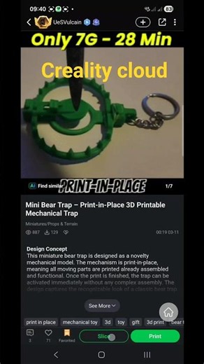 Using phone to print (Creality cloud).