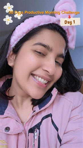 |Day-1🌸| 30 Days of Productive Morning Challenge #challenge #morning #ytshorts #30daychallenge