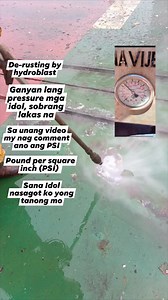 De-rusting by hydroblast #fbreels2024 #followersreels #everyonefollowers #SeafarersPH #seamanslifeonboard #marinongpilipino #viewers #follower #friends #highlights #BuhayOFW | Lunard Adlao Mission