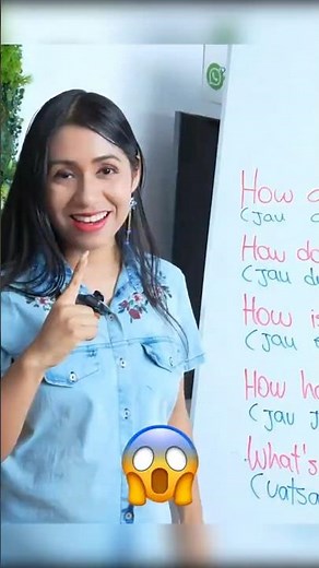 Learn to use "HOW" in English 🤗 #easyenglishtv #englishathome #english