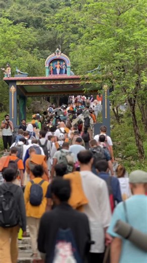 A temple visit turned into a spontaneous sadhana session when Sadhguru Gurukulam’s Hatha Yoga Teacher Trainees explored the Anuvavi Temple in Tamil Nadu. #Yoga #HathaYoga | Isha Foundation