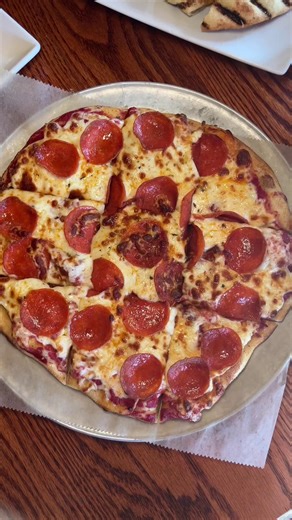 Classic for a reason. Crispy edges, bold sauce, and pepperoni that shows up every time. 🍕🔥
