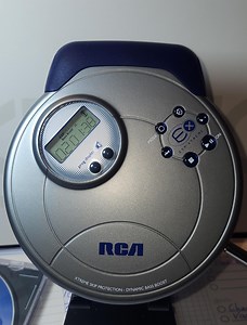 Vintage RCA RP2502 CD Player Silver/blue - Etsy