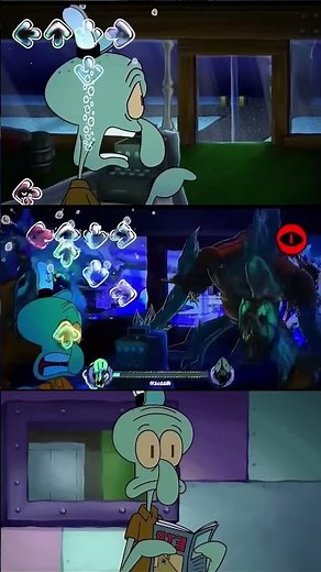 Experience FNF Misful Crimson Morning Featuring Corrupted Squidward or Alien! #mistful