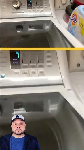 GE Washer Flashing "7" Error #appliancesrepair #diy