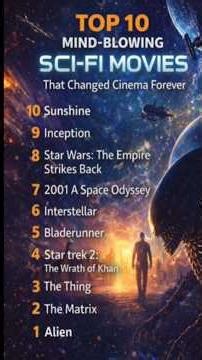 Top 10 Sci-Fi Movies That Changed Cinema Forever — Iconic Films Every Fan Must Watch!